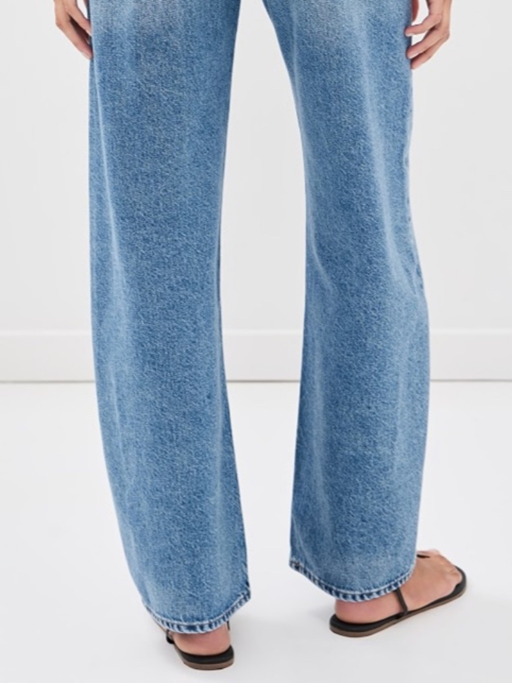 AGOLDE Low Curve High Rise Denim Jeans in Venture, Size 27 - Picture 2 of 7